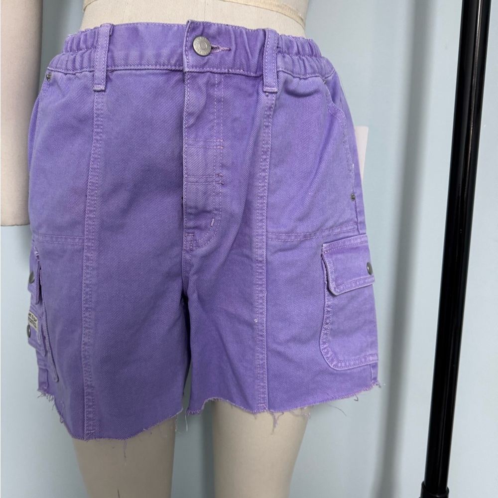 BDG Lavender Cargo Shorts for Women